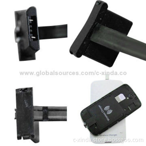 Universal Micro USB Wireless Charging Receiver with Input DC 5V/1A, Transmission Distance 5-8mm